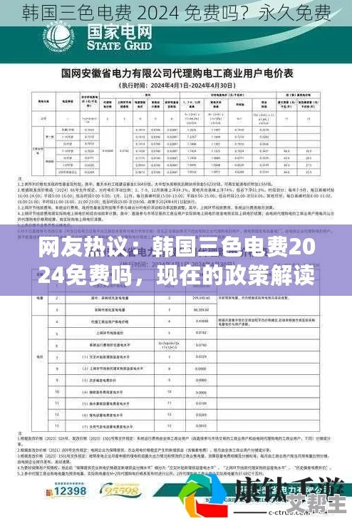 韩国三色电费2024：新政策实施后居民用电成本变化及其对家庭经济的影响分析